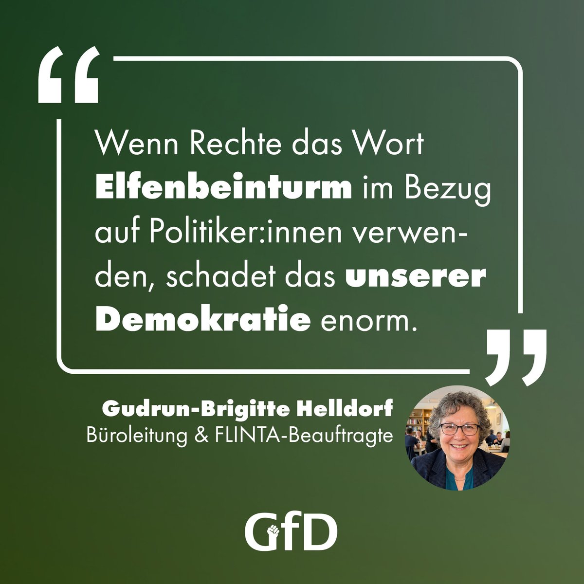Gesellschaft für Demokratie  tweet media