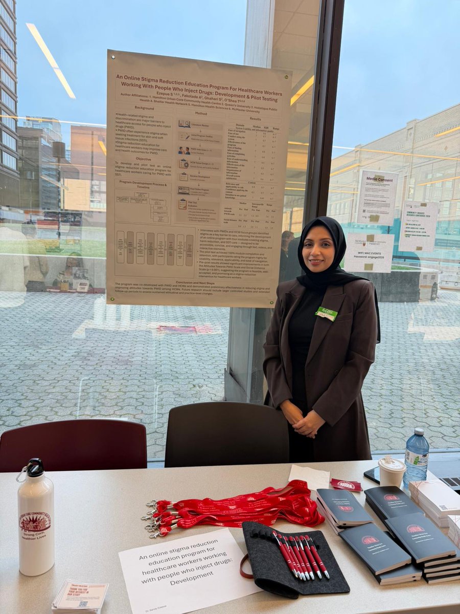hucchc's tweet photo. Our Executive Director and Staff are attending the McMaster DeGroote School of Business Community-Engaged Research Conference today.
Presenting research on behalf of Hamilton Urban Core on an Online Stigma Reduction Education Program.
https://t.co/3vY8z7WmZW
#hamont #urbancore https://t.co/ViBhKIm4qj