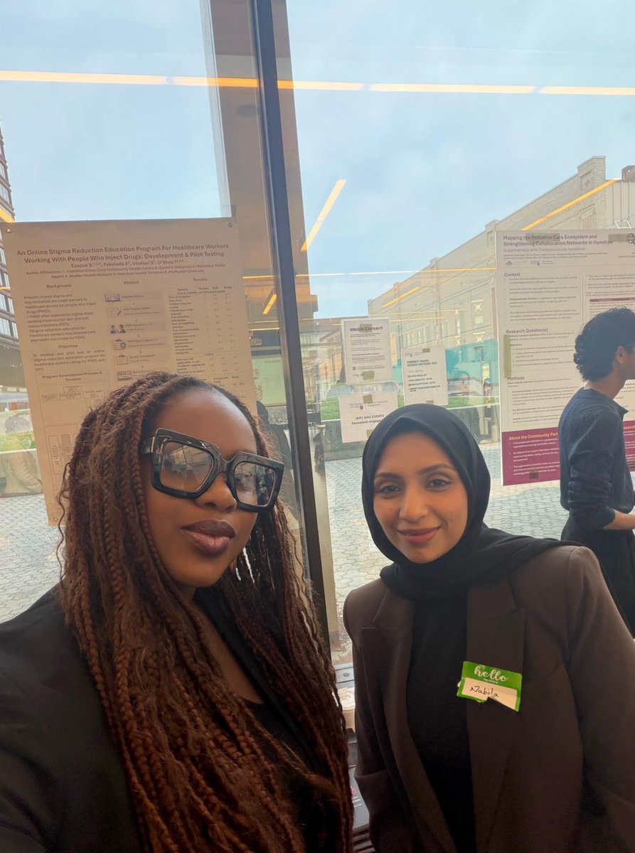 hucchc's tweet photo. Our Executive Director and Staff are attending the McMaster DeGroote School of Business Community-Engaged Research Conference today.
Presenting research on behalf of Hamilton Urban Core on an Online Stigma Reduction Education Program.
https://t.co/3vY8z7WmZW
#hamont #urbancore https://t.co/ViBhKIm4qj