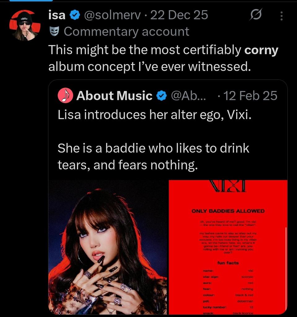 Bae⏳🧛🏻♀️/LISA DAY tweet media