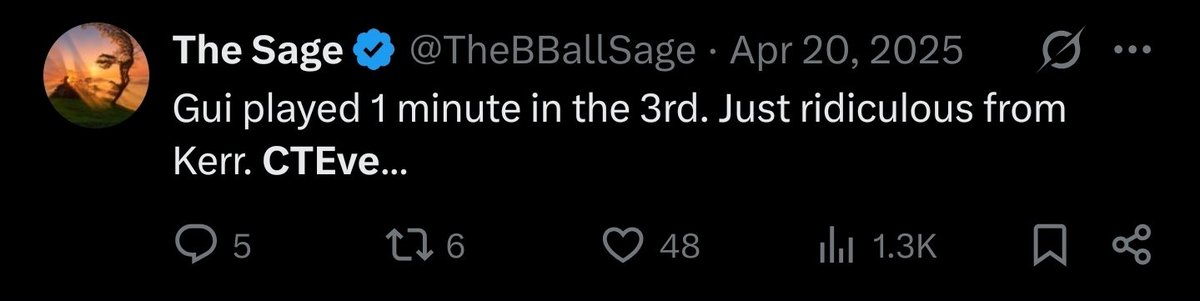 The Sage tweet media