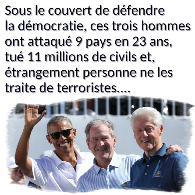Ajoutez Trump à la liste !