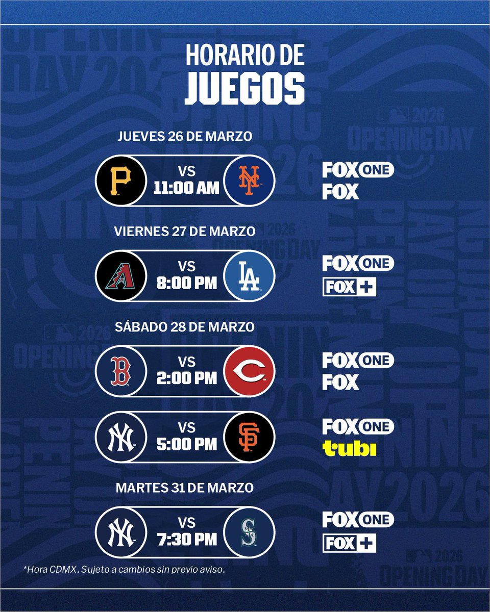 MLB México tweet media