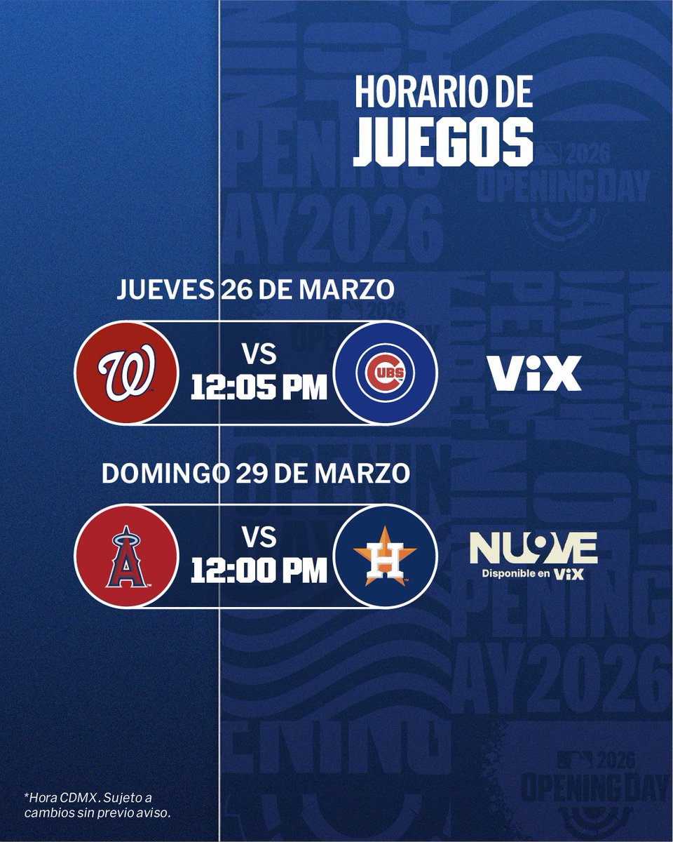 MLB México tweet media