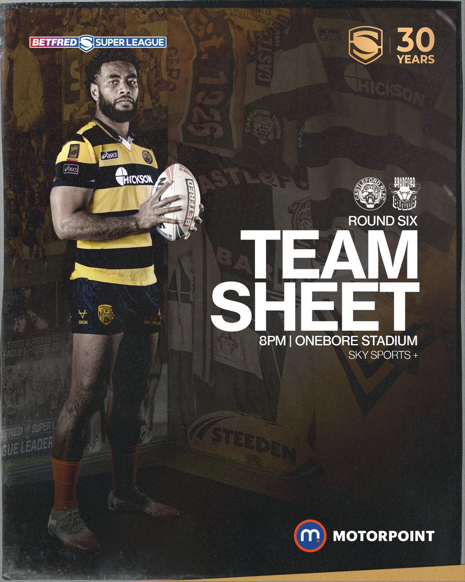 Castleford Tigers tweet media