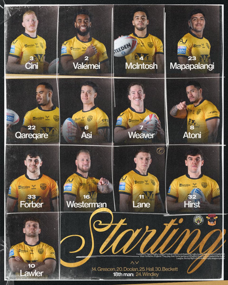 Castleford Tigers tweet media