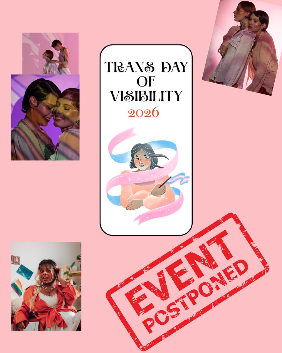 ChiCCHR's tweet photo. Due to unforeseen circumstances, our event with Chicago Therapy Collective has been postponed. We look forward to rescheduling and continuing to support trans, nonbinary, and gender expansive communities. Stay tuned for updates! https://t.co/R1i3TIx1Yr