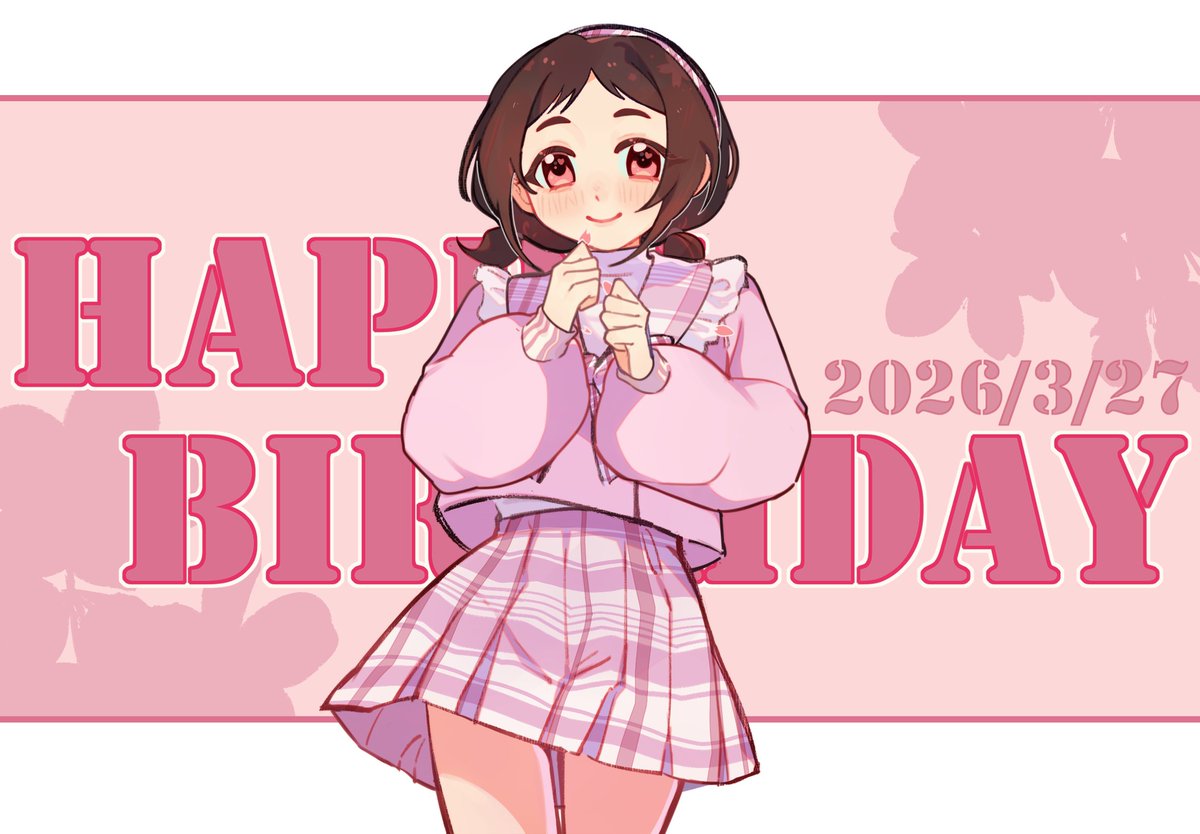 SESINN_'s tweet photo. 🌸お誕生日おめでとう🌸

今年春天比往年更加温暖了，也看到了好多漂亮的花😊
小樱的诞生的日子总是这样，让人觉得心里暖融融的😊

#村松さくら生誕祭2026
#村松さくら誕生祭2026 https://t.co/Sm1opOKSQB