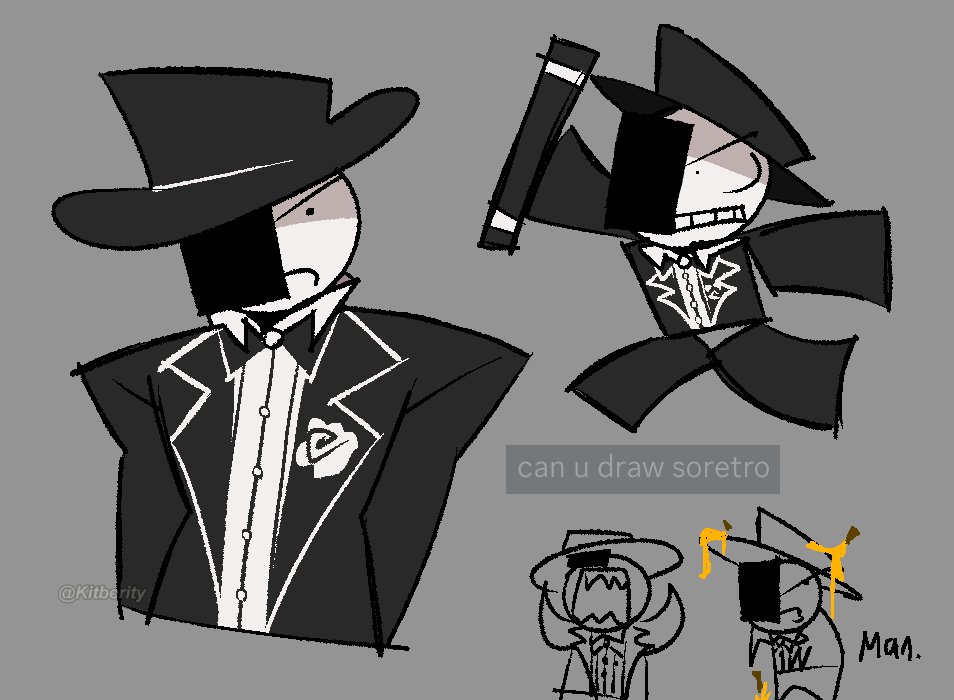 Kitberity's tweet image. “I’m…SORETRO…” #dieofdeath #DoD