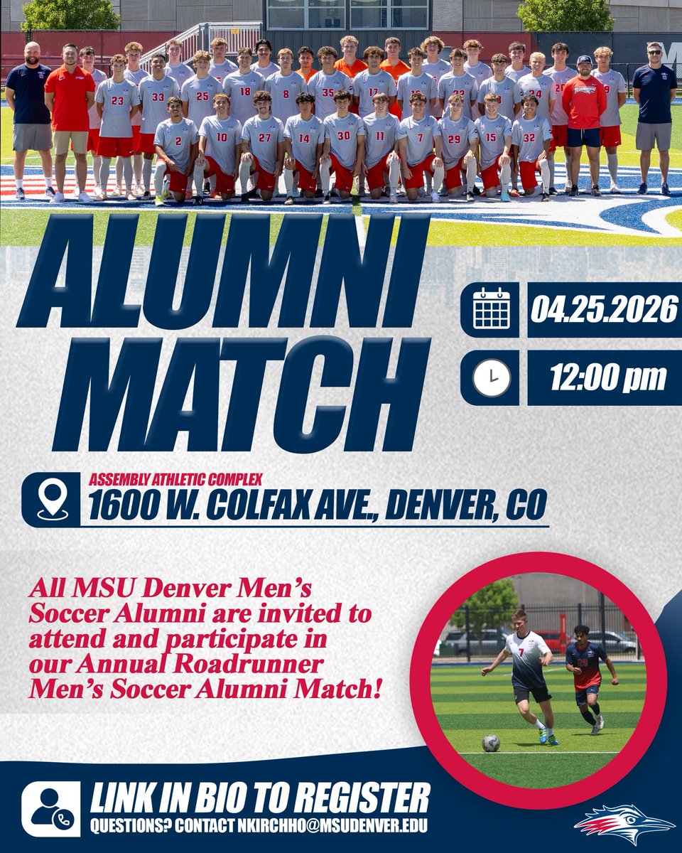 MSU Denver Men's Soccer tweet media