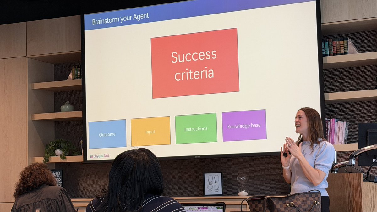 apsitjen's tweet image. Learning about creating @MicrosoftEDU @Copilot Agents from the #edtech guru @BeckyKeene at @Microsoft Atlanta for EDUDays.  
@PhygitalLabs 
@APSInstructTech @apsitnatasha 
#MIEExpert 
#UndeniableImpact