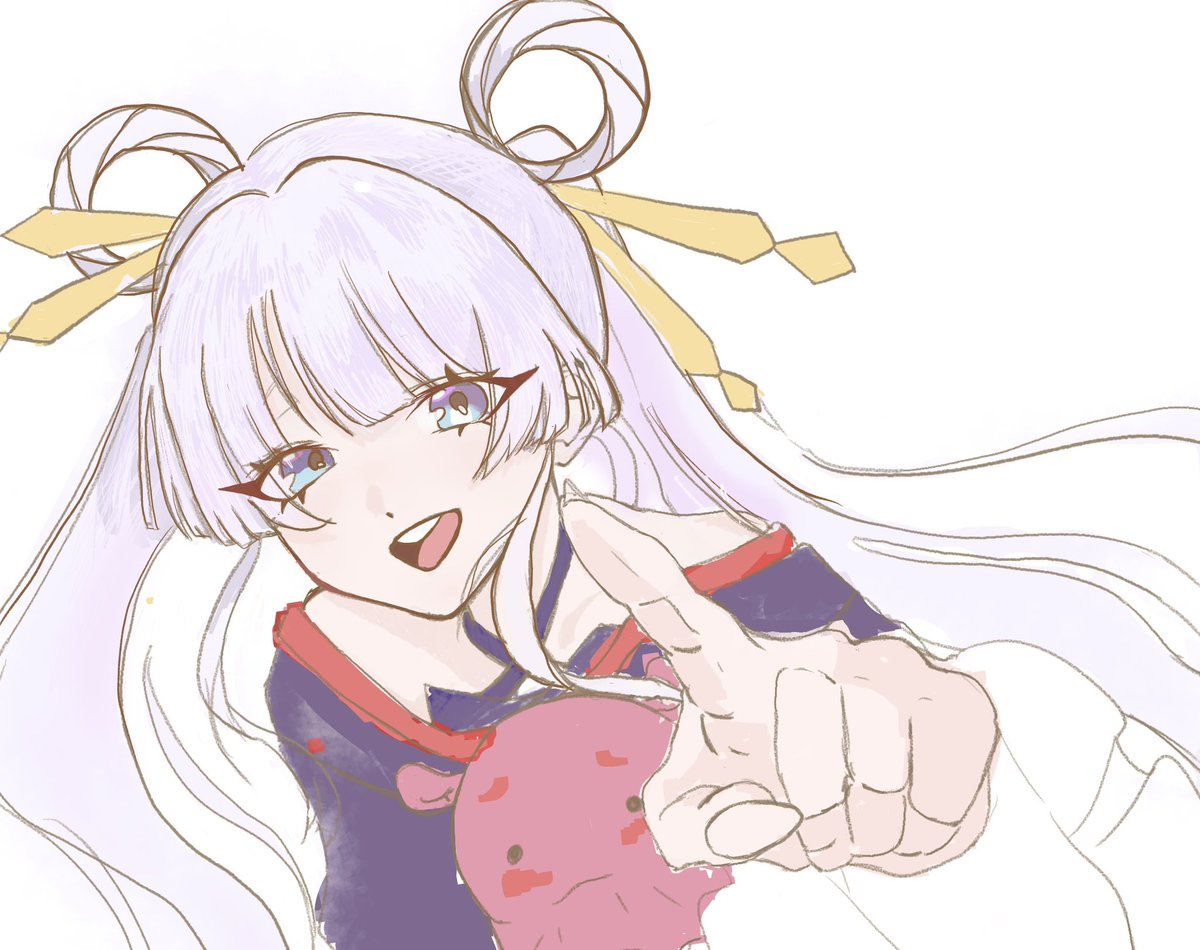 sashimi_6678's tweet photo. #超かぐや姫
#やちよ
#絵描きさんと繋がりたい

ここまでが限界だった，， https://t.co/EfUrDrgslT
