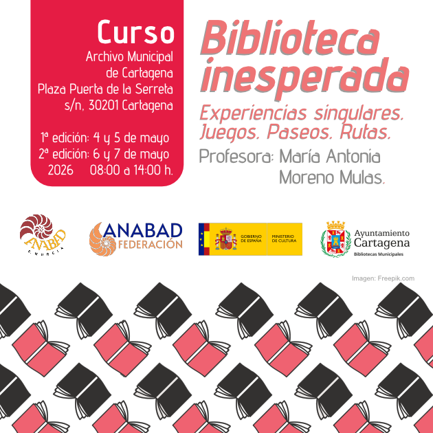Un nuevo curso de <a href="/AnabadMurcia/">Anabad Murcia</a> Continuamos ofreciendo formación y recursos a las personas e instituciones asociadas y a todo el cuerpo profesional de la Región de Murcia. ¡Asóciate!
Más información en anabadmurcia.org