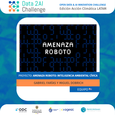 opendatacharter's tweet photo. #Data2AIChallenge |
¿Qué proyectos seleccionados de #Uruguay (🇺🇾) están utilizando #datosabiertos e #IA para enfrentar el cambio climático?
Conocelos ACÁ 👇
🚨 Alerta Yí: https://t.co/iwBCZA0D3n
🌐 Inteligencia Ambiental Cívica: https://t.co/zGRPpRI0sY
🧵 1/2 https://t.co/qdiT7uwOlm