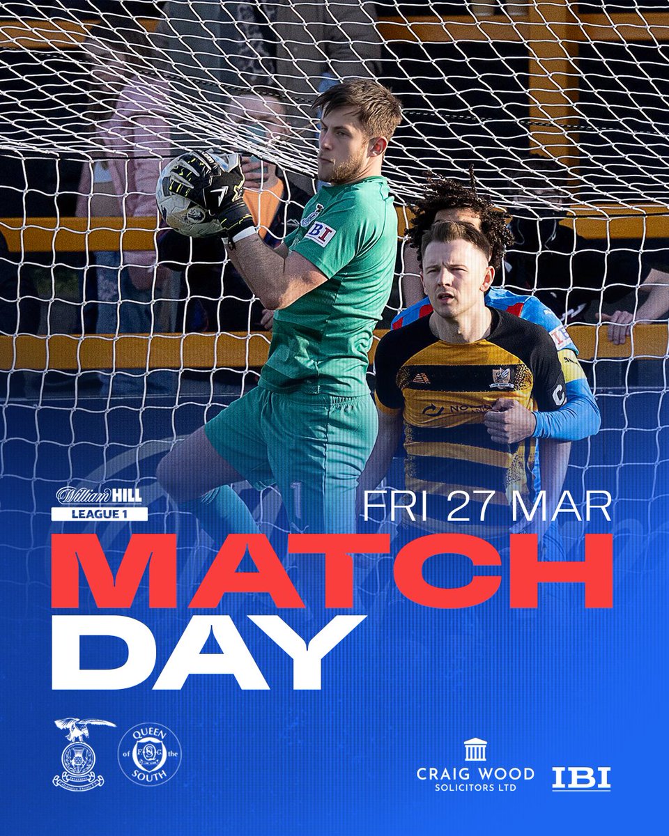 IT'S MATCHDAY 🔴🔵

🆚 Queen of the South
🏆 William Hill League 1
🕒 7.45pm kick-off
🏟️ Sarens PSG Stadium
🎟️ eticketing.co.uk/ictfc
🛍️ Club Shop open from 10am
🍻 Bar 94 open from 5.30pm

COME ON ICTFC 🔴🔵