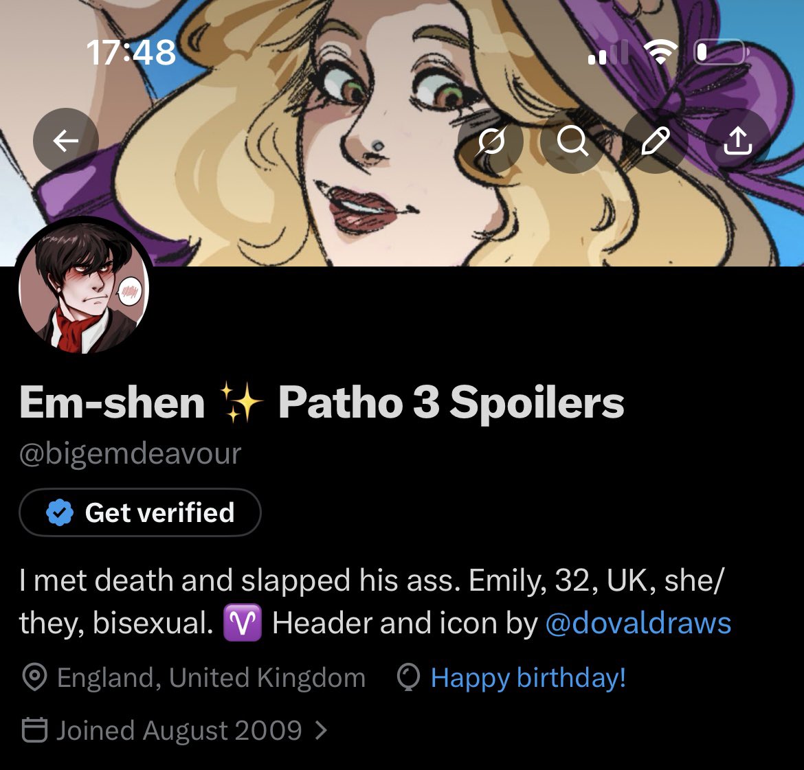 Em-shen ✨ Patho 3 Spoilers tweet media