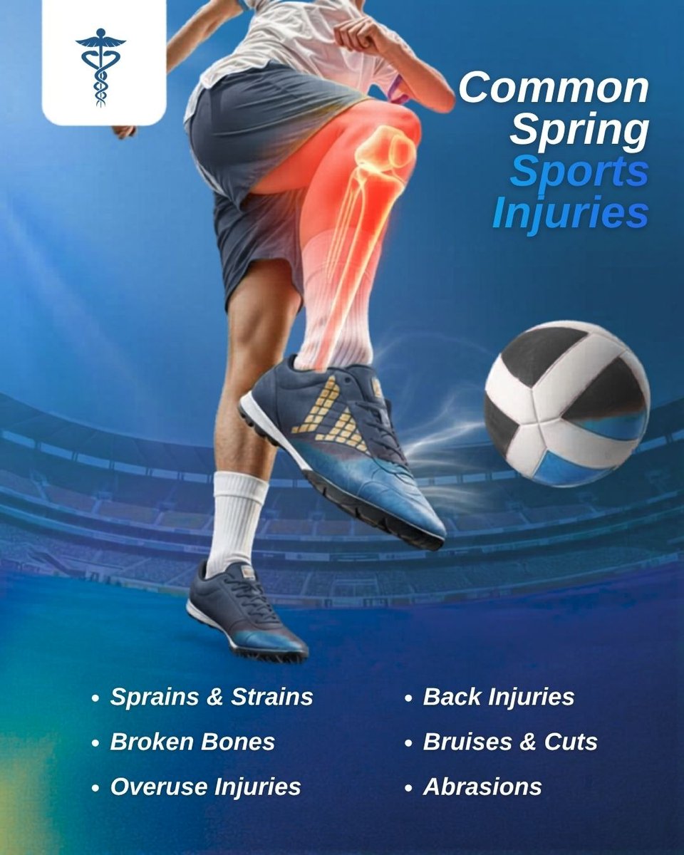 mytopdoc's tweet photo. Spring Injuries Are More Common Than You Think 🌿

As the weather warms up and activity levels increase, so does the risk of injuries.
.
📍 1340 S. Commerce Rd., Walled Lake, MI
📞 (248) 438-6600
🌐 https://t.co/0cKkFkHIkw
.
#WalledLakePrimaryCare https://t.co/79sL9eBfkZ
