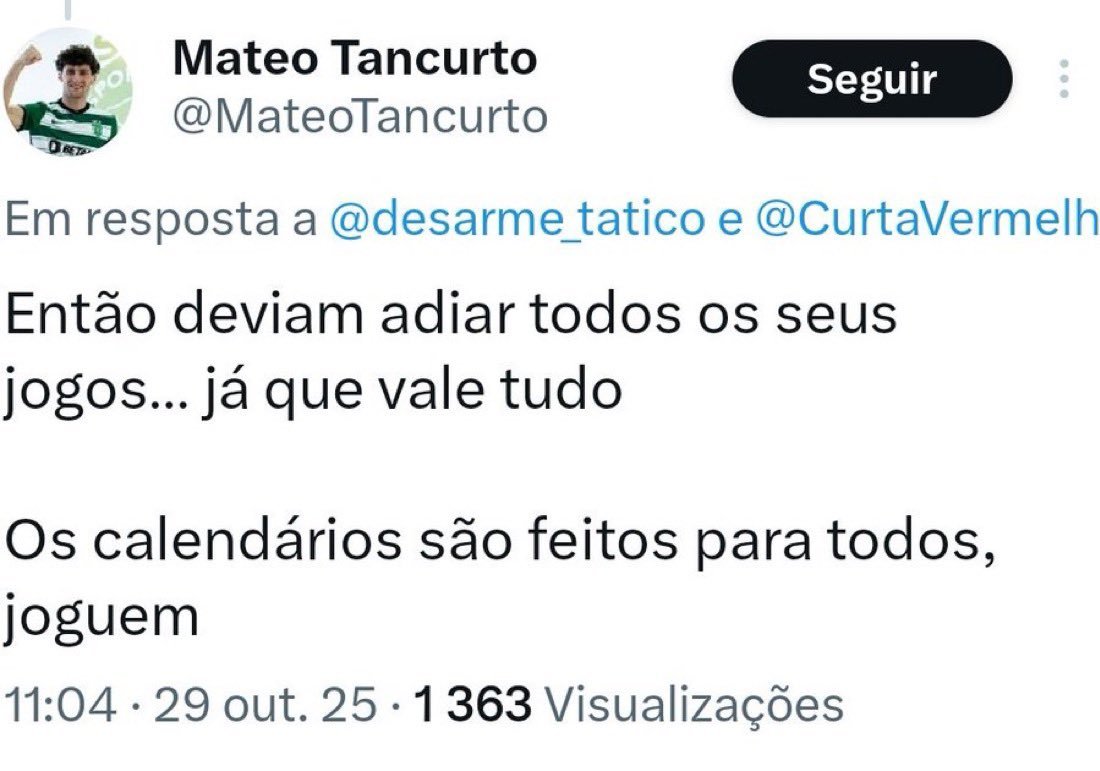 Tiago tweet media