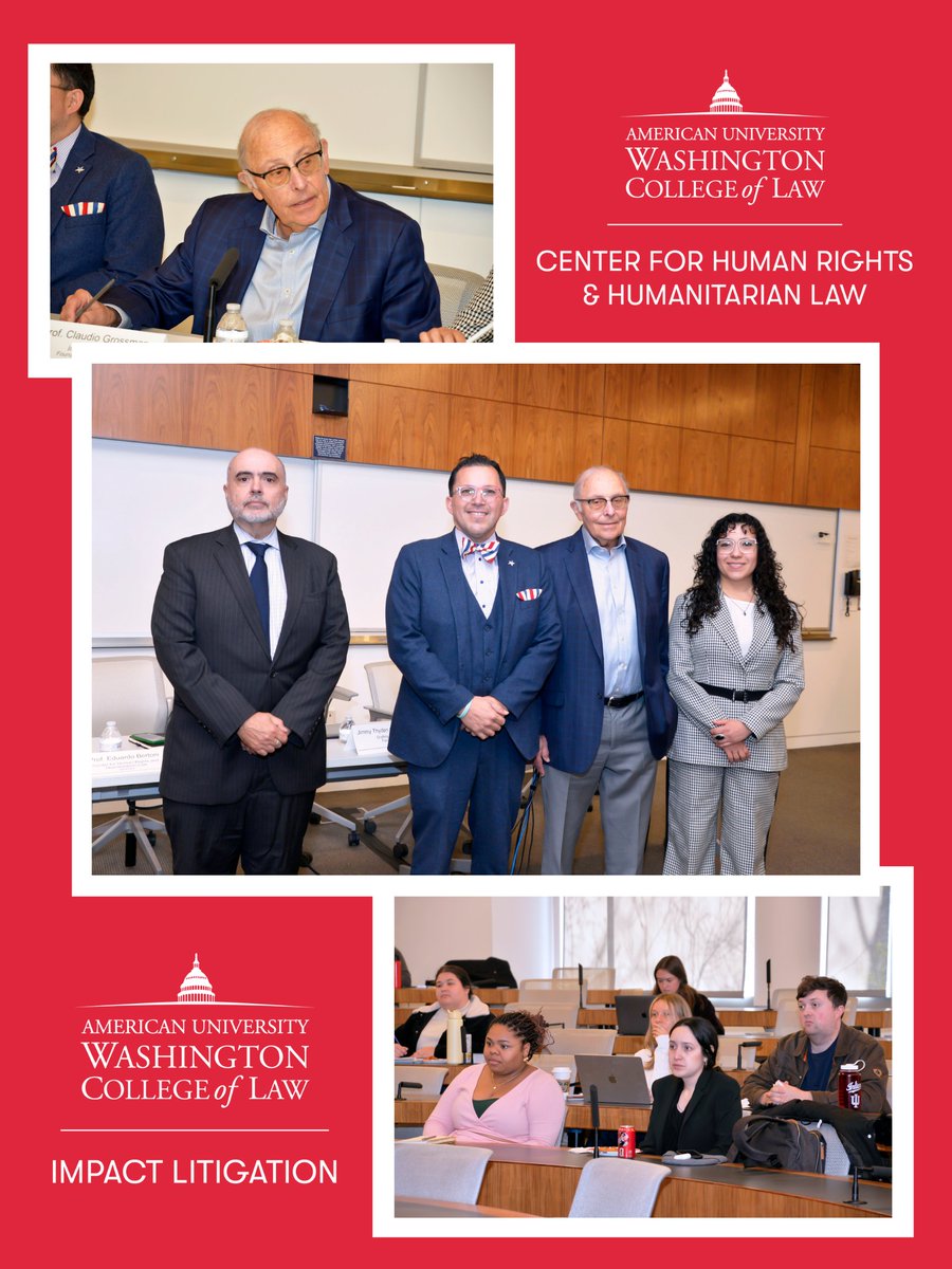humanrts's tweet photo. On March 24, @humanrts hosted “Child Trafficking in Latin America: The Relevance of Impact Litigation in Human Rights," featuring Jimmy Thyden González, Claudio Grossman, Eduardo Bertoni, and Marta Treviño-Leyva.

#HumanRights #ImpactLitigation #StopChildTrafficking #CfHRHL https://t.co/POhjYaFaJZ