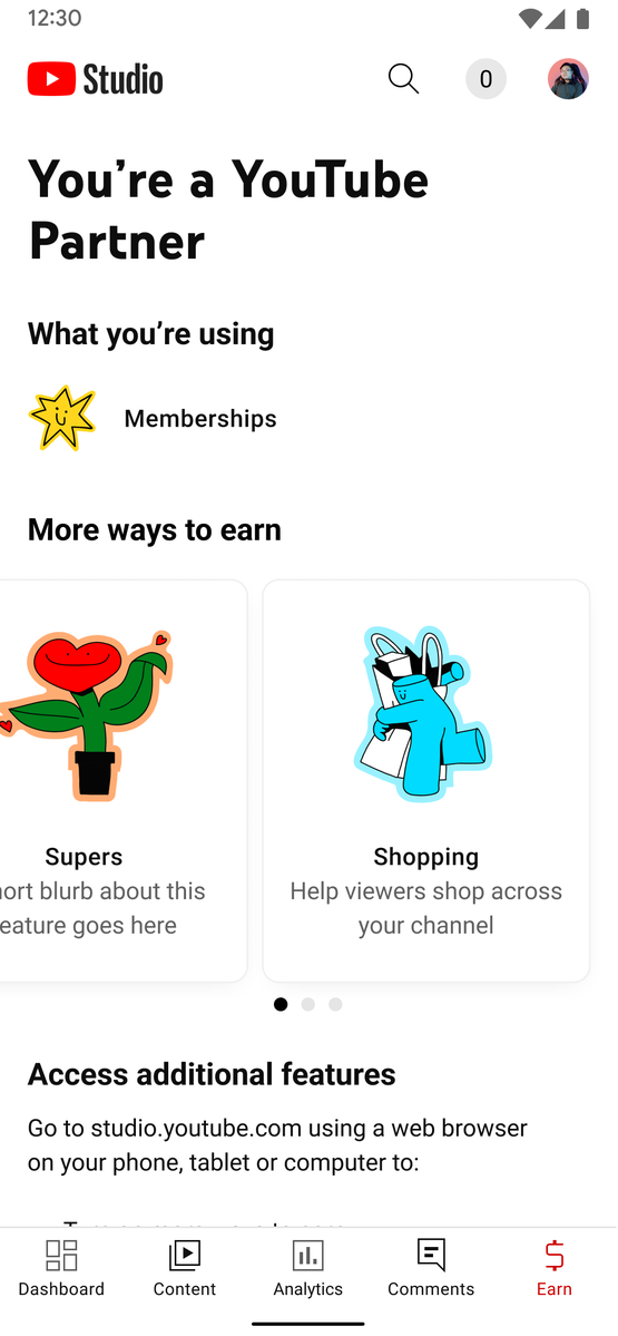 Updates From YouTube tweet media