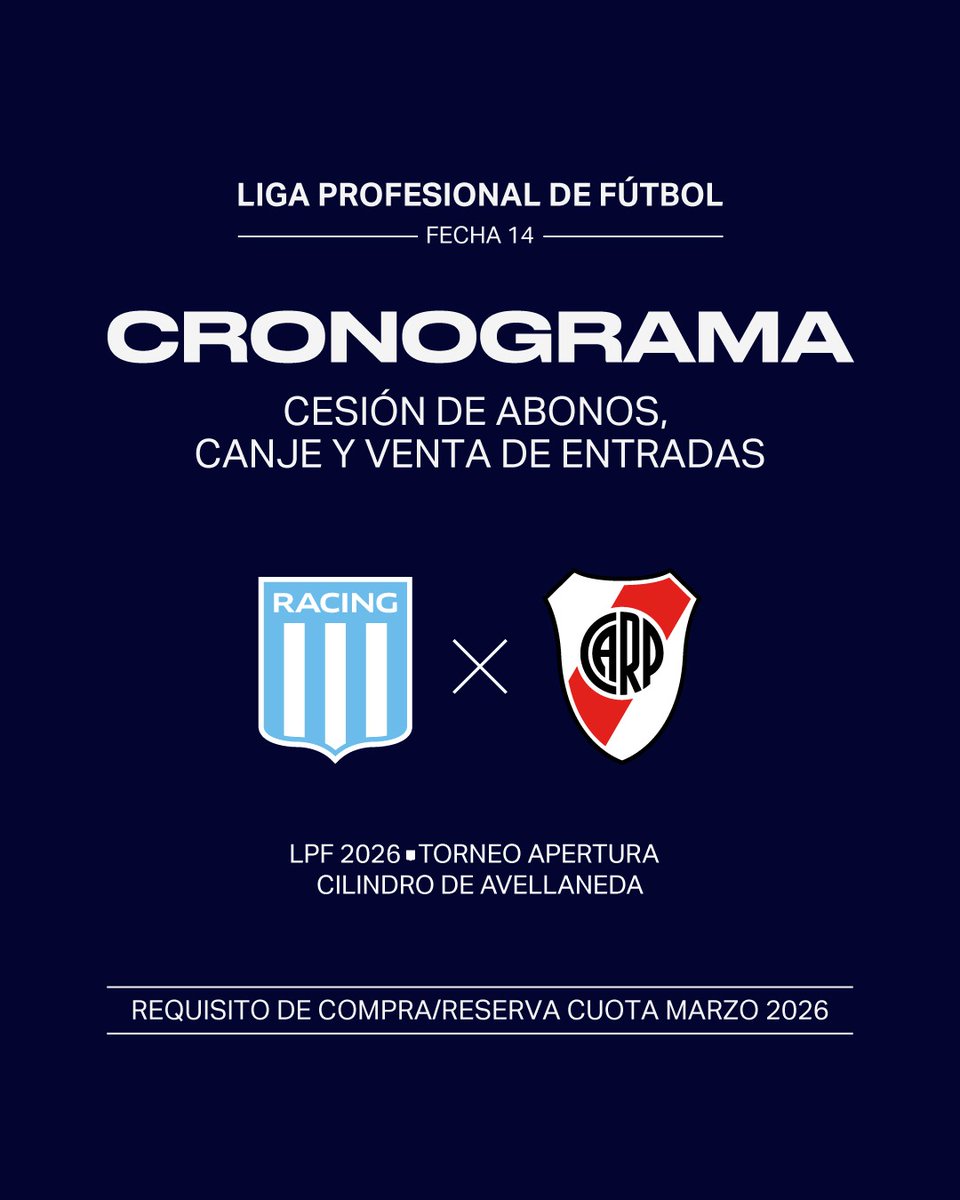 Socias/os Racing Club tweet media