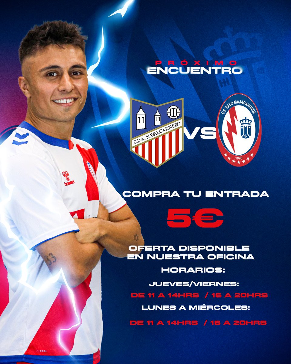 CF Rayo Majadahonda 🤍⚡️💙 tweet media