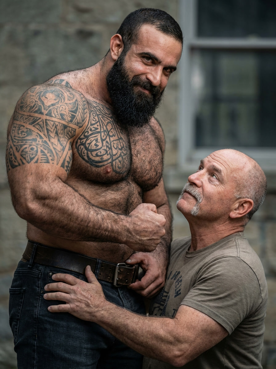 The desire is real! 🔥🔥🔥

#musclehunk #arabalphas #gayai #gaymuscle #musclebear #muscle #androphilia #alphaman #alpha #alphamale #arabdom #arabmuscle