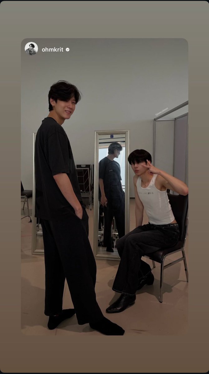 JimmyOhmUSA's tweet photo. #JimmyOhmUpdates 03.26.2026
@/jimmy.jimmoi IG story: 🔁 ohmkrit
#jimmyohm #จิมมี่โอม #จมอ่านว่าจอมอ #jimmy_jimmoi 🐶🐈⬛ .✦ https://t.co/MkQqjnxMlv