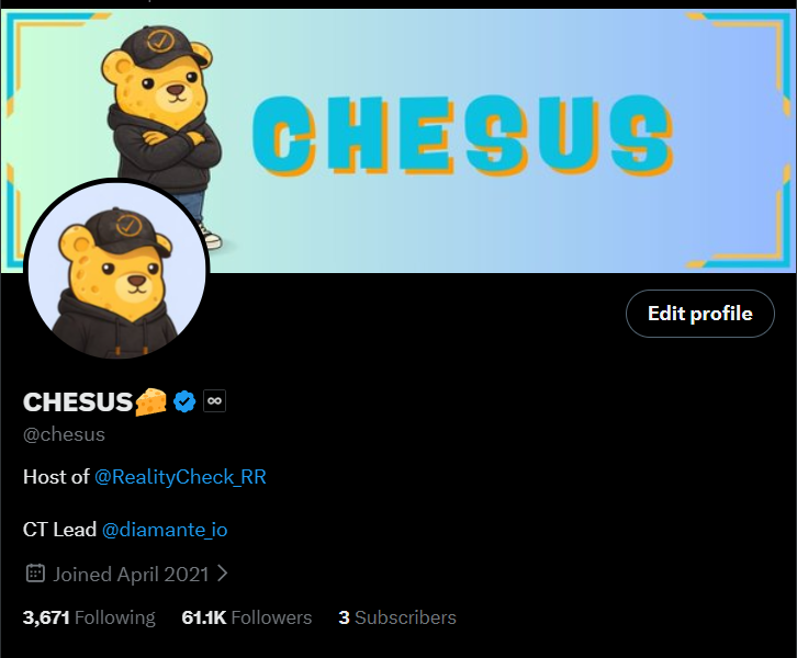 CHESUS🧀 tweet media