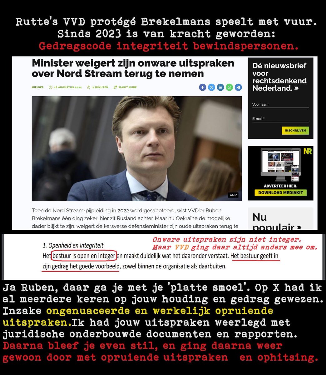 agtmael_mieke's tweet photo. Je ergert je toch wezenloos aan die @VVD @Vvd66 BreedBekKikker…
#WEFDIENER!
FLIKKER OP NAAR HET FRONT OORLOGOPRUIER 
@rubenbrekelmans https://t.co/PeWdtg0iqT