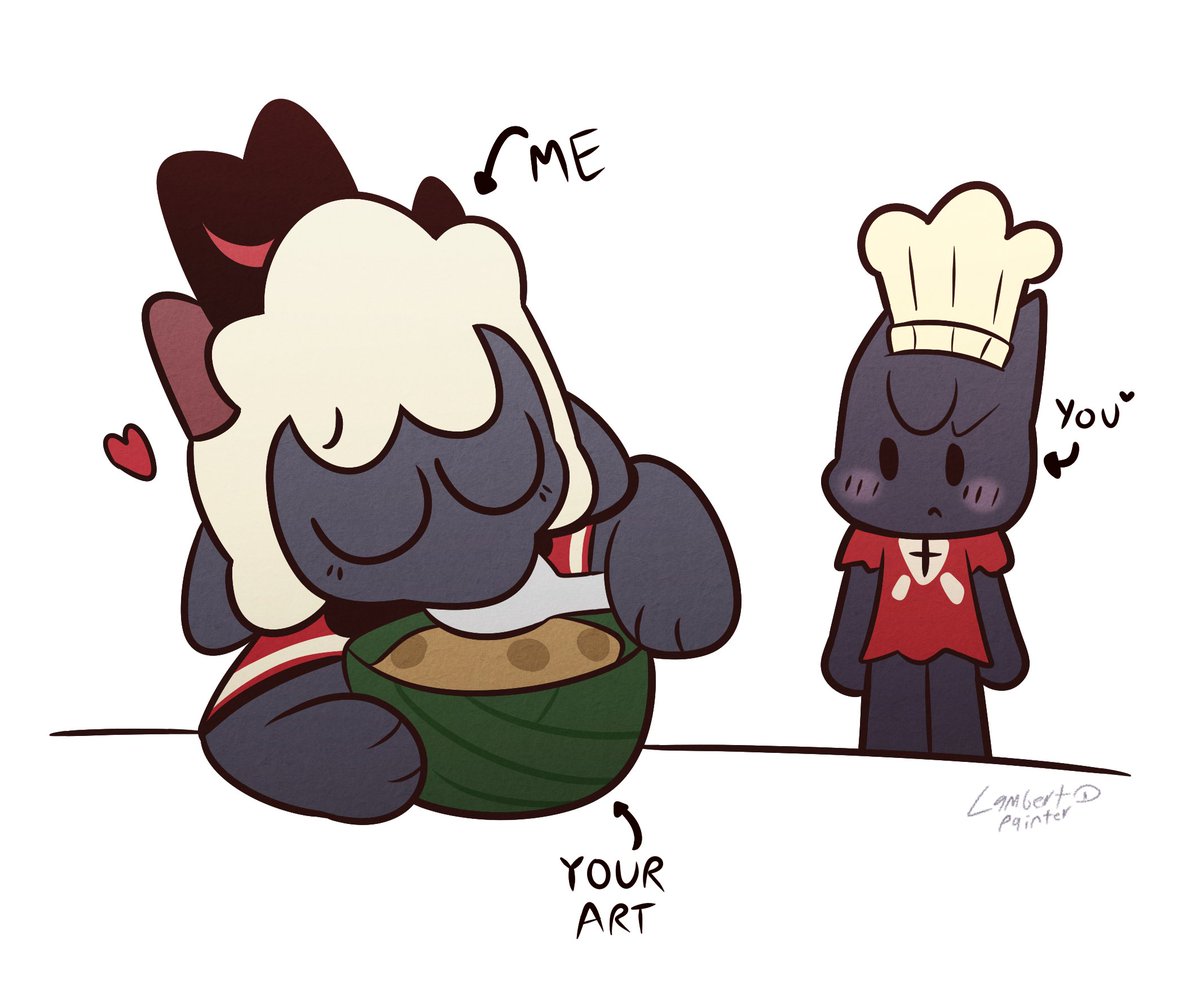 Lamby Painter! 🐑 COMMISSIONS OPEN (0/5) tweet media