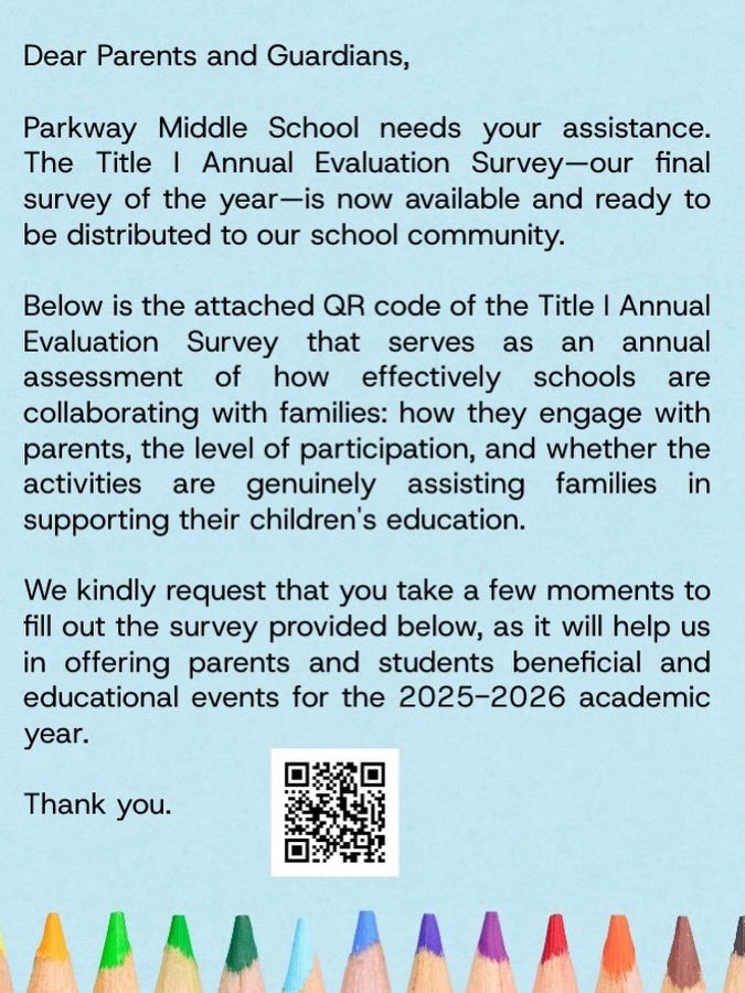 Parkway Middle School tweet media