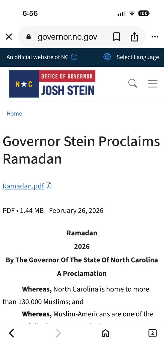 josephgilleland's tweet photo. @sappholives83 @ComeOnManKag Gov’nor #MikieShereill & Gov’nor #JoshStein here’s your beautiful religion of peace and love ☪️ https://t.co/IysuqoI4f4