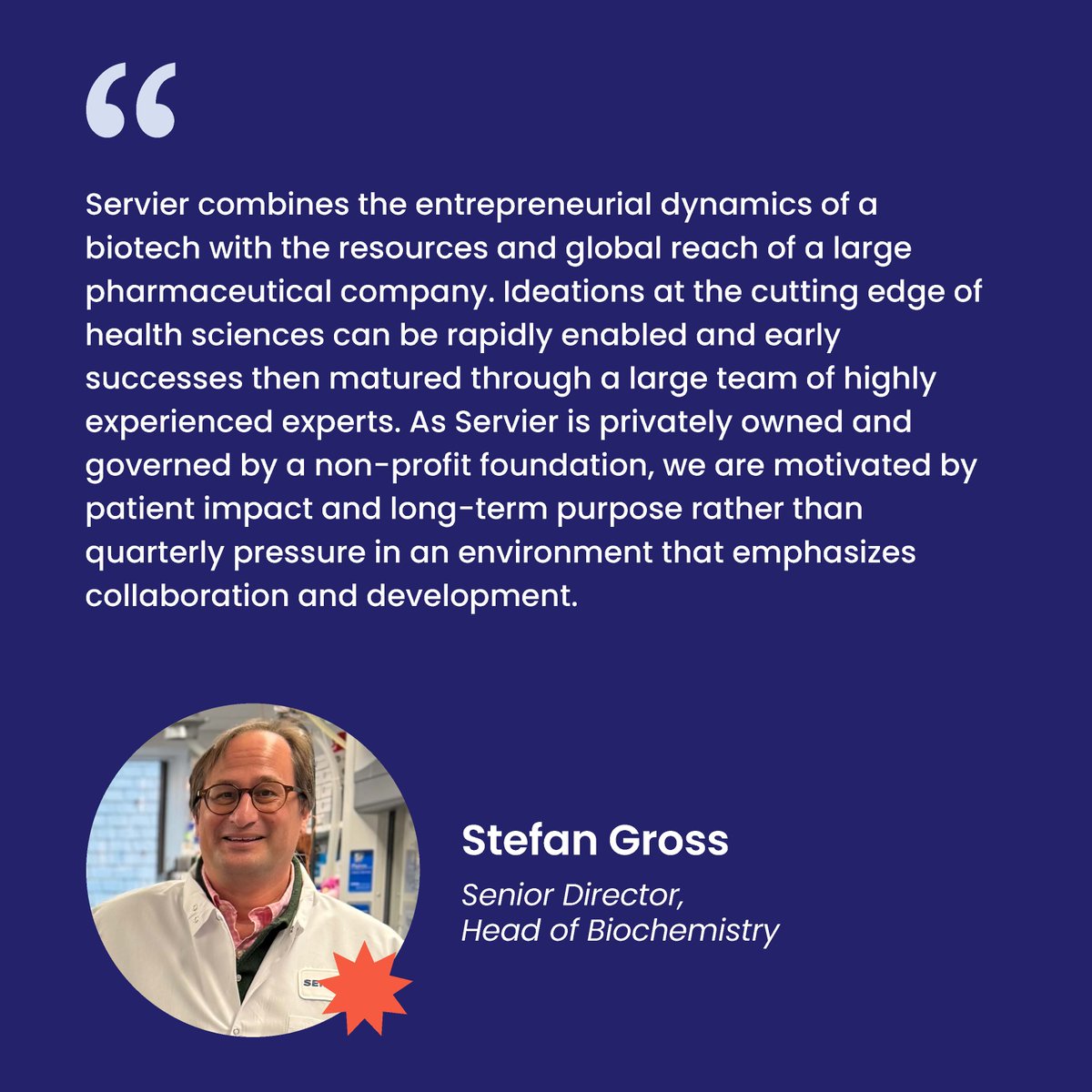 Servier Pharmaceuticals tweet media