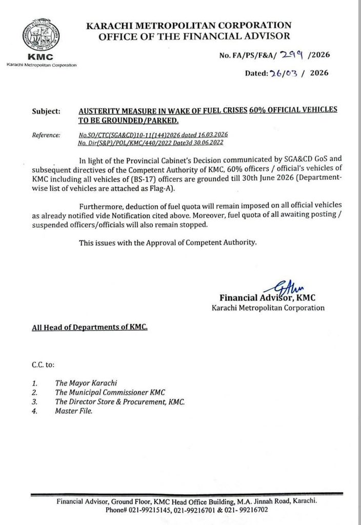 Karachi Metropolitan Corporation tweet media