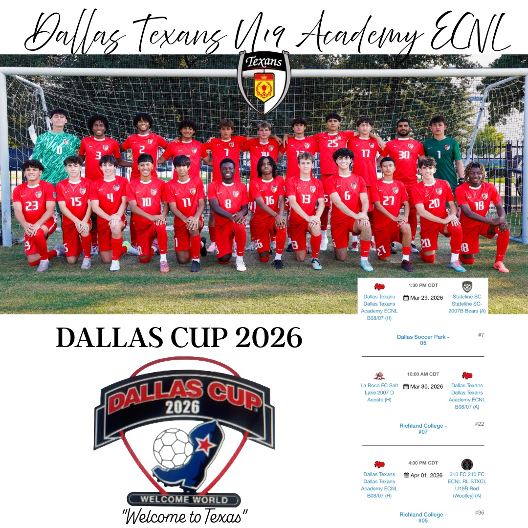 Dallas Texans 08B Academy ECNL tweet media