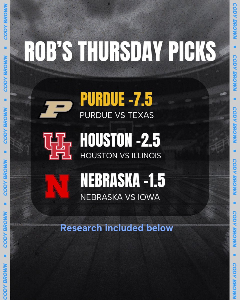 Cody Brown Bets tweet media