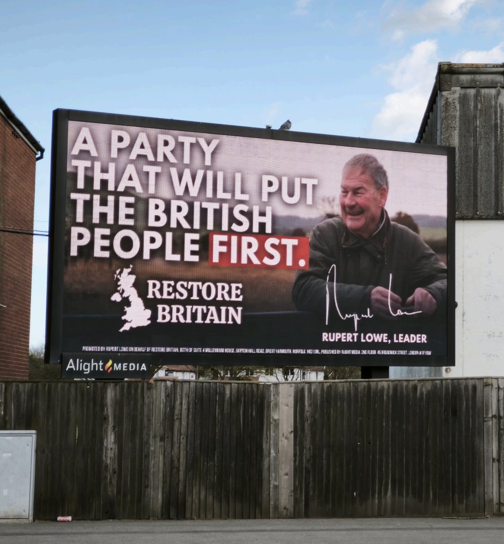 Restore Britain tweet media
