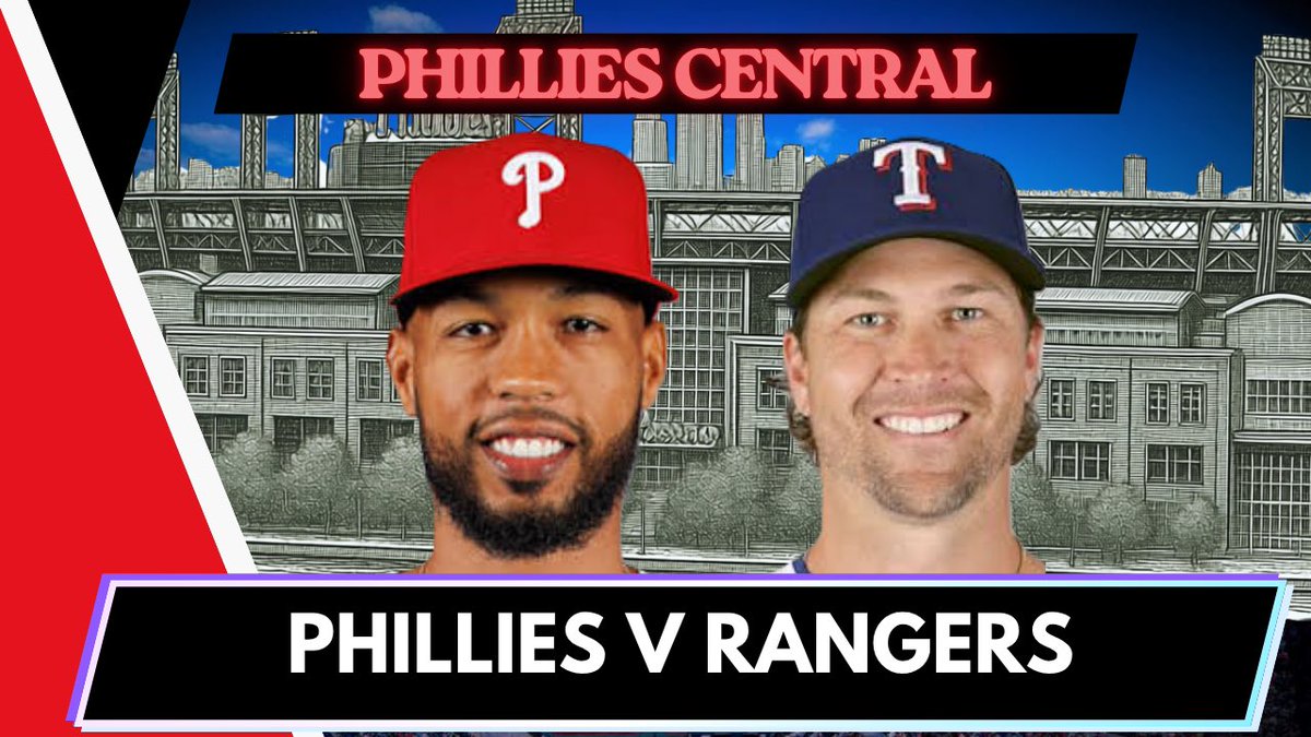 TylerZulli's tweet photo. The first series preview of the season is live!

Phillies and Rangers for 3 in what should be an awesome series if you like good pitching 

https://t.co/xvqNg4RIsZ https://t.co/tu1i1yeLsw