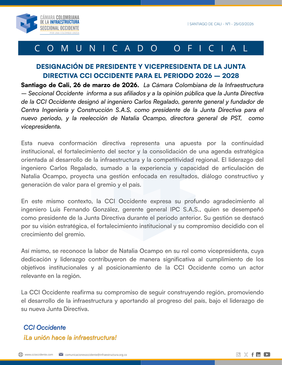 CCI Occidente 🇨🇴 tweet media