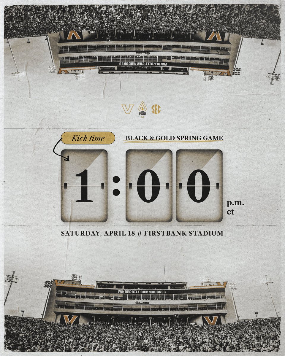 Vanderbilt Football tweet media