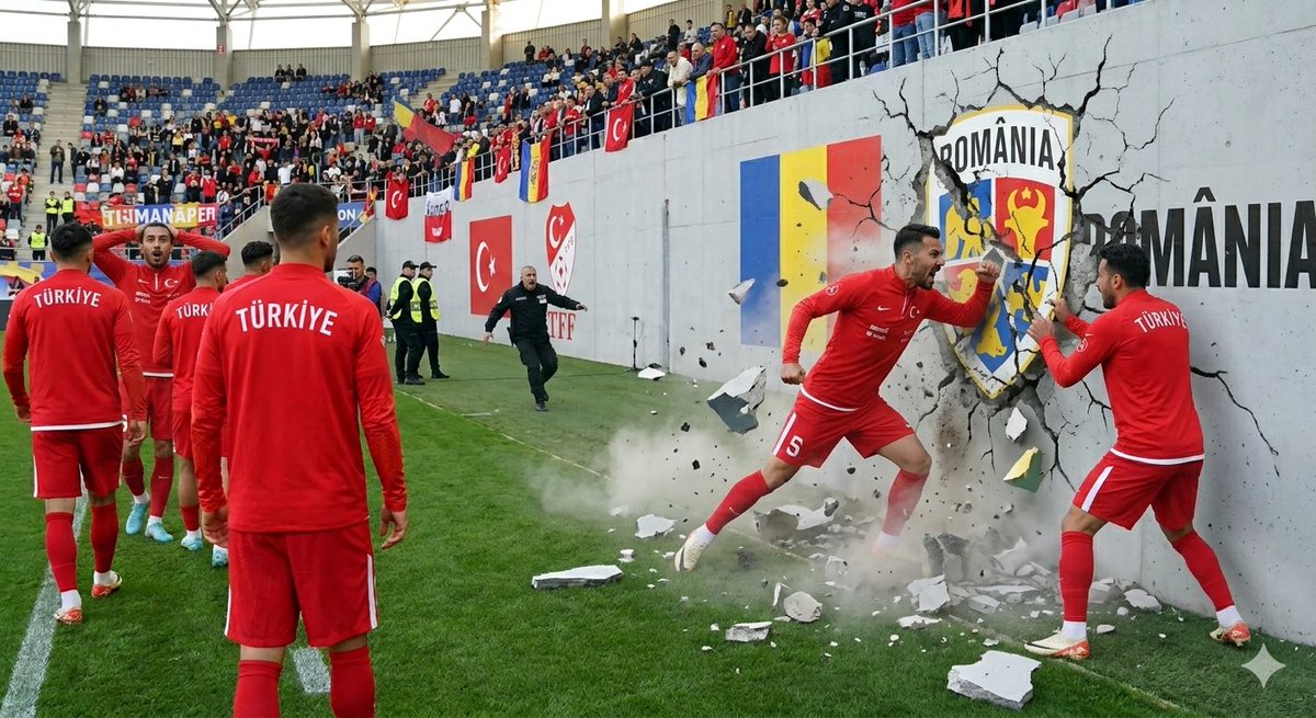 Romanya’ya karşı oynamak şöyle bir şey ya çıkın şu kalenin önünden