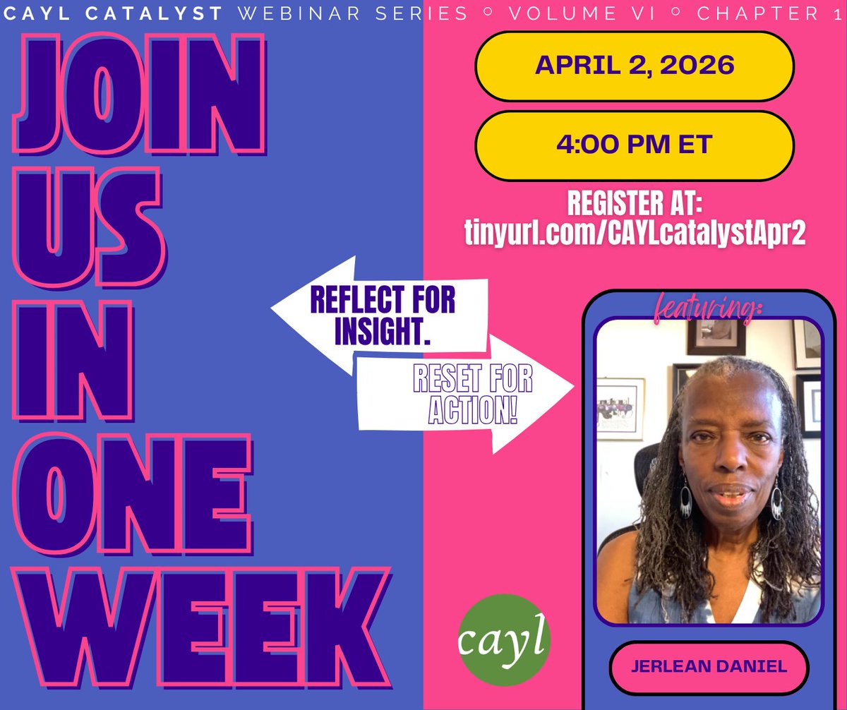 The CAYL Institute tweet media