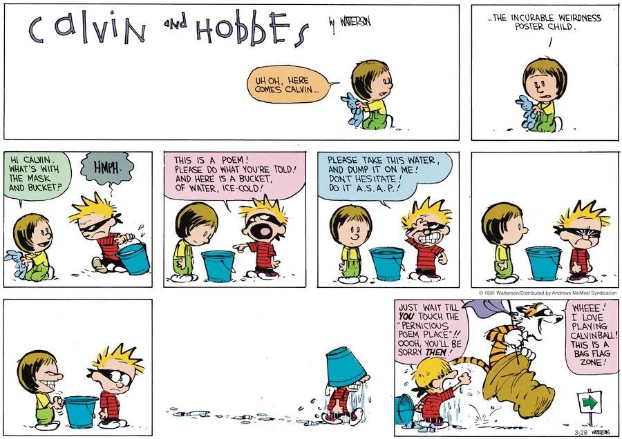 Calvin and Hobbes Fan Account tweet media