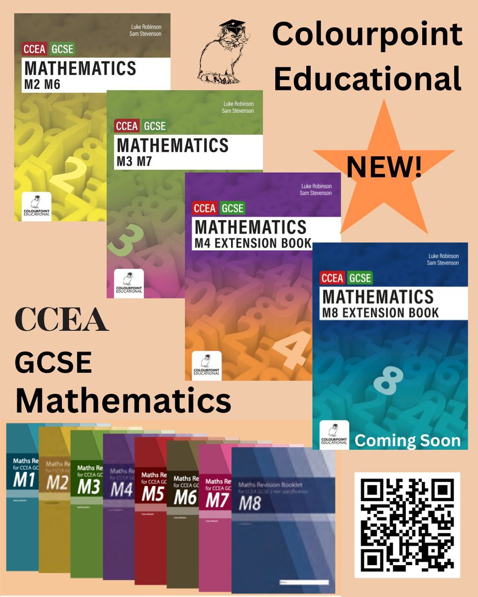 colourpointedu's tweet photo. Our Brand New Series for CCEA GCSE Mathematics is almost complete!
Check out: https://t.co/DPiTPQSZXO for more information or to request an inspection copy.
#GCSE #CCEA #maths https://t.co/J17PkSHLHS