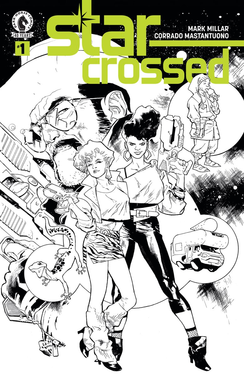 ComicCrusaders's tweet image. Millarworld is getting bigger, louder, and way more dangerous. Star-Crossed #1 from Mark Millar and Dark Horse Comics sends the galaxy’s greatest thieves into a bounty-fueled fight for survival. This one looks like cosmic chaos done right. #StarCrossed #MarkMillar