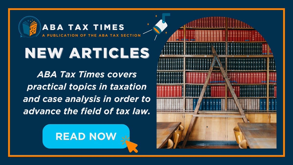 ABA Tax Section tweet media