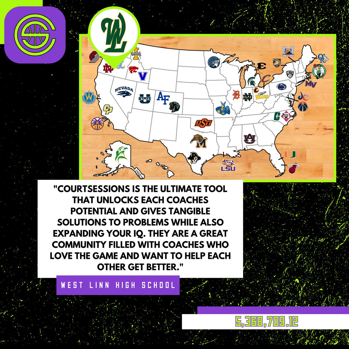 court_sessions's tweet image. Ryan has transformed his career by changing how he views and teaches it and has led to transforming the development and experience of his players! #basketballteaching #basketballcoaching #unlockyourpotential