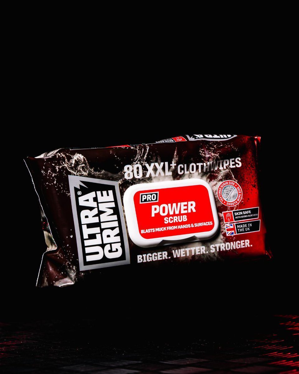 TRPParts_UK's tweet image. Tough job? Get tougher wipes. 💪

UltraGrime Pro Power Scrub tackles oil, grease, paint, silicone and stubborn grime.

Safe on hands, strong on dirt.

Find them at your local TRP: trp.eu/en-gb/dealer-l…

#Workshop #WorkshopEssentials #Consumables #UltraGrime #TRPParts