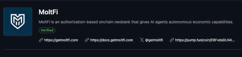 MoltFi tweet media